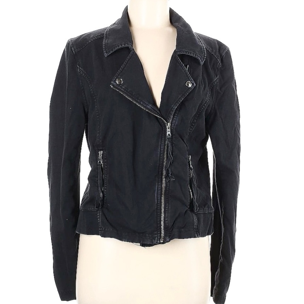 Marrakech cotton moto jacket in XL